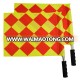 Hand flag ,football referee flag, linesman flag