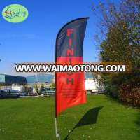 Polyester beach flags banners