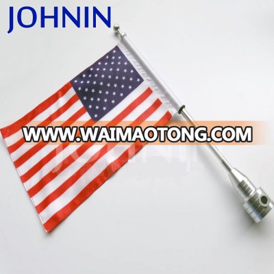 100% polyester cheap price promotion bike american flag new