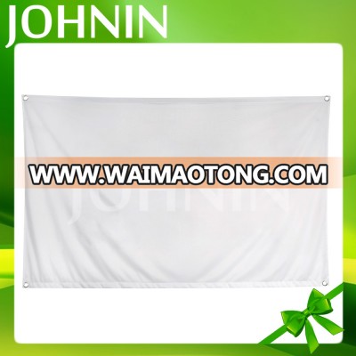 blank sublimation pure 3'x5' white flag printing